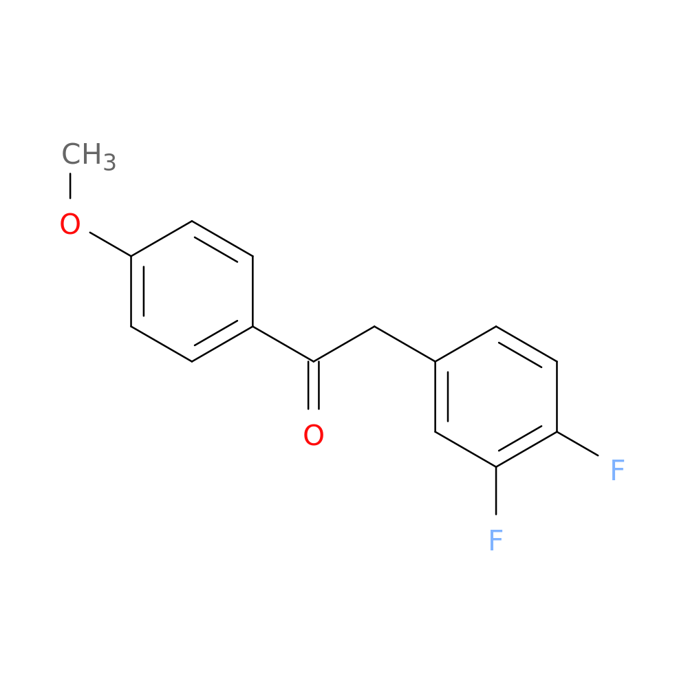 2-(3,4-Difluorophenyl)-1-(4-methoxyphenyl)ethanone