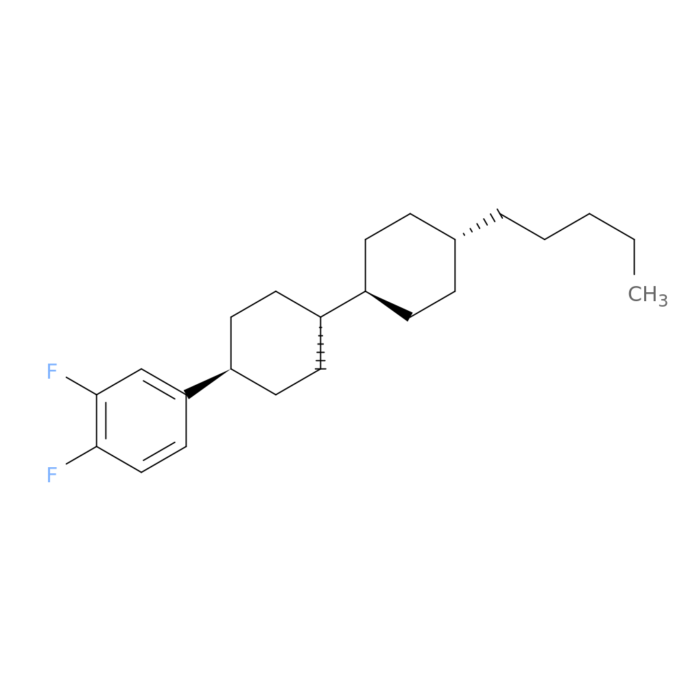 trans,trans-4-(3,4-Difluorophenyl)-4'-pentyl-1,1'-bi(cyclohexane)
