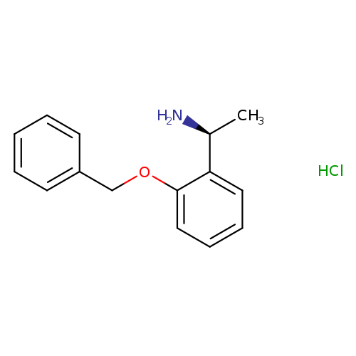 (1S)-1-[2-(benzyloxy)phenyl]ethan-1-amine hydrochloride