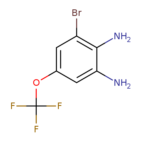 3-Bromo-5-(trifluoromethoxy)benzene-1,2-diamine