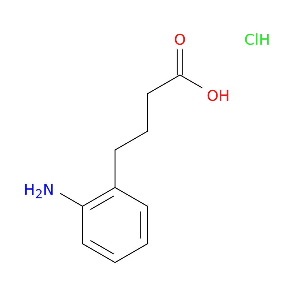 4-(2-Aminophenyl)butanoic acid hydrochloride