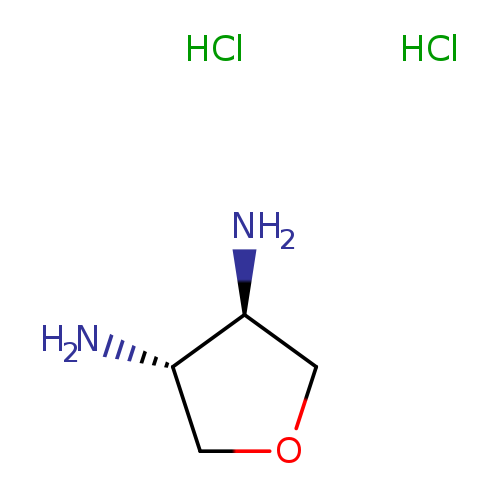 (3R,4R)-tetrahydrofuran-3,4-diamine;dihydrochloride