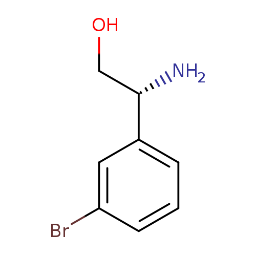 Benzeneethanol, β-amino-3-bromo-, (βR)-