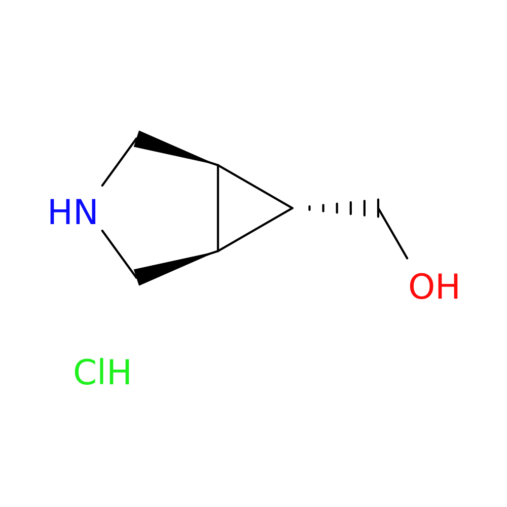 (1α,5α,6α)-3-Azabicyclo[3.1.0]hexan-6-ylmethanol hydrochloride