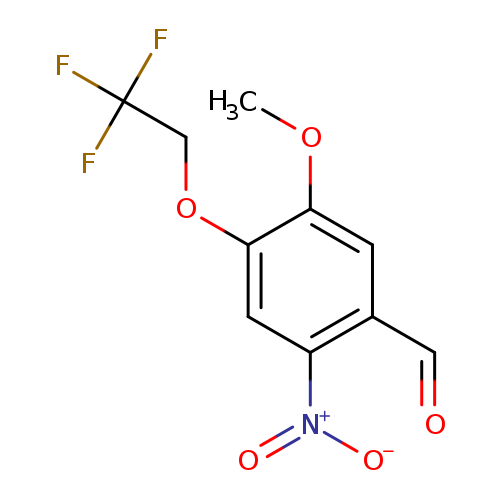 5-methoxy-2-nitro-4-(2,2,2-trifluoroethoxy)benzaldehyde