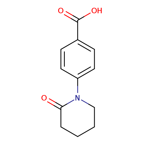 4-(2-Oxopiperidin-1-yl)benzoic acid