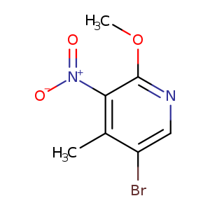 5-Bromo-2-methoxy-4-methyl-3-nitropyridine