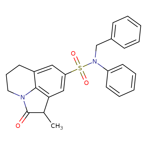 N-benzyl-3-methyl-2-oxo-N-phenyl-1-azatricyclo[6.3.1.0^{4,12}]dodeca-4,6,8(12)-triene-6-sulfonamide