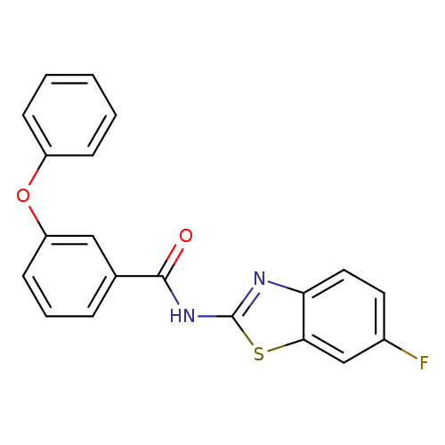 N-(6-fluoro-1,3-benzothiazol-2-yl)-3-phenoxybenzamide