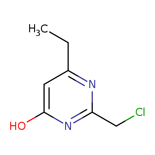 2-(Chloromethyl)-6-ethylpyrimidin-4-ol