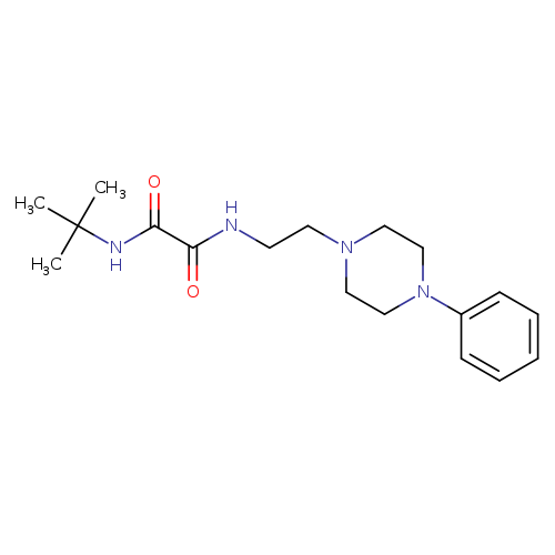 N-tert-butyl-N'-[2-(4-phenylpiperazin-1-yl)ethyl]ethanediamide