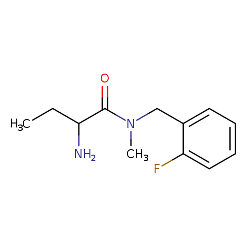 2-amino-N-[(2-fluorophenyl)methyl]-N-methylbutanamide