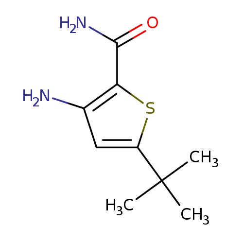 3-Amino-5-(tertbutyl)thiophene-2-carboxamide