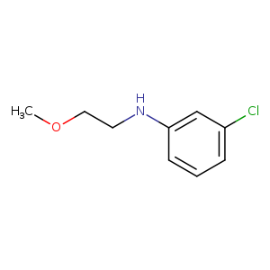 3-chloro-N-(2-methoxyethyl)aniline