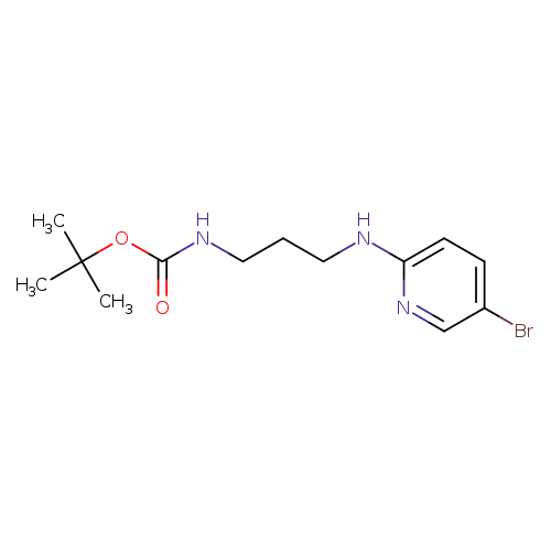 tert-butylN-{3-[(5-bromopyridin-2-yl)amino]propyl}carbamate