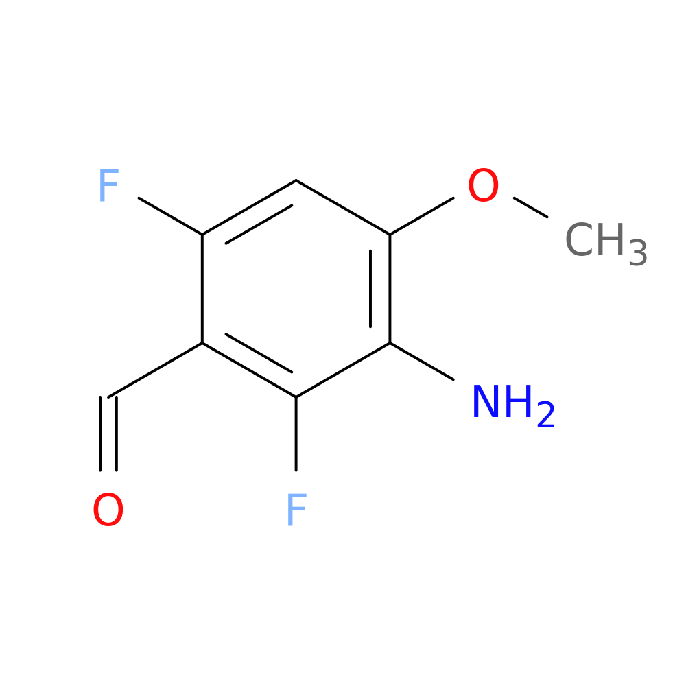 3-amino-2,6-difluoro-4-methoxybenzaldehyde