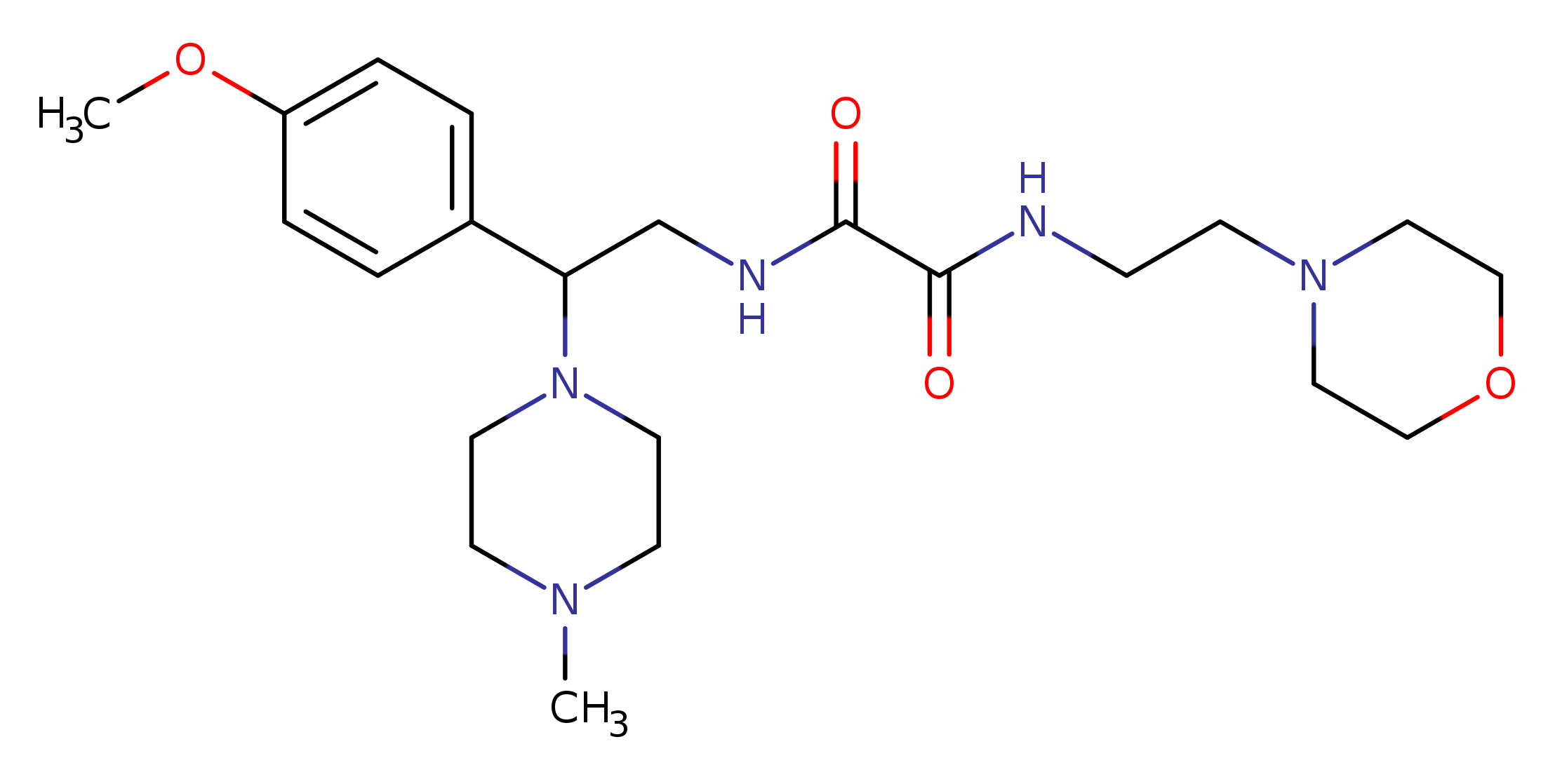 N'-[2-(4-methoxyphenyl)-2-(4-methylpiperazin-1-yl)ethyl]-N-[2-(morpholin-4-yl)ethyl]ethanediamide