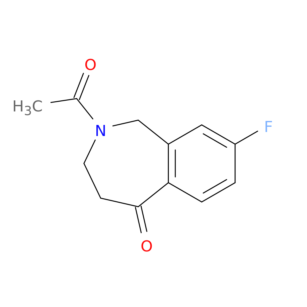 2-acetyl-8-fluoro-2,3,4,5-tetrahydro-1H-2-benzazepin-5-one