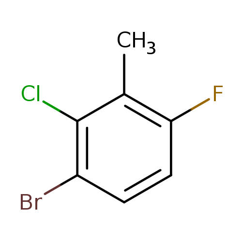 Benzene, 1-bromo-2-chloro-4-fluoro-3-methyl-