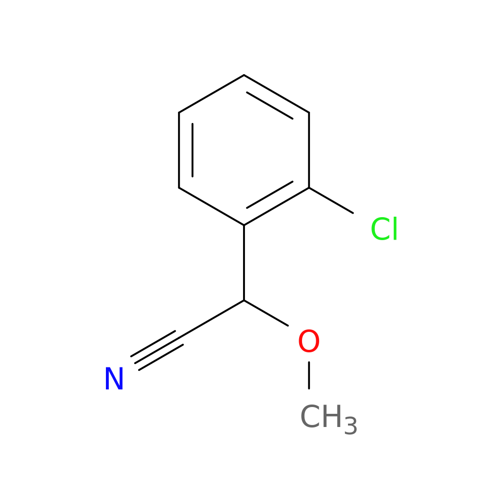 2-(2-chlorophenyl)-2-methoxyacetonitrile