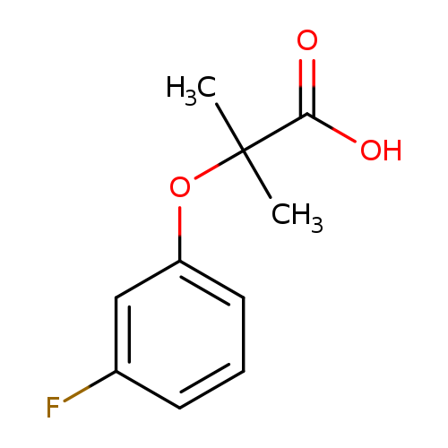 Propanoic acid, 2-(3-fluorophenoxy)-2-Methyl-