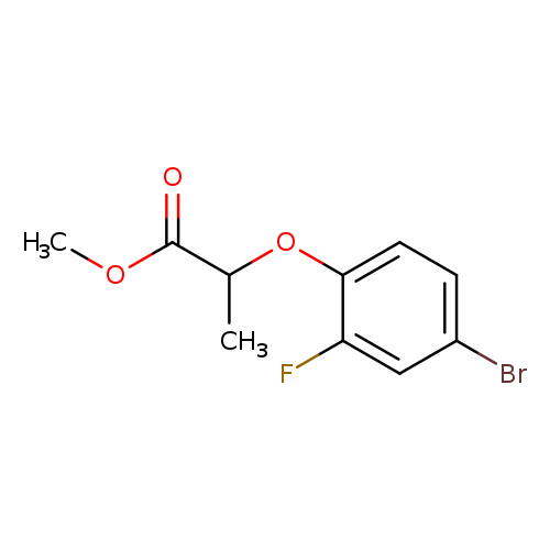 methyl 2-(4-bromo-2-fluorophenoxy)propanoate