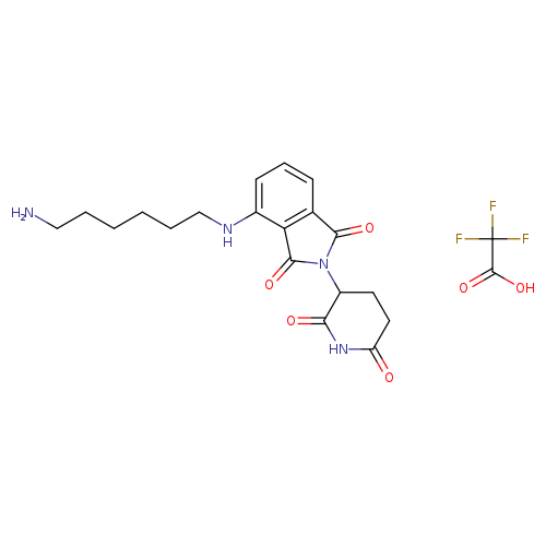 Thalidomide-NH-C6-NH2 TFA