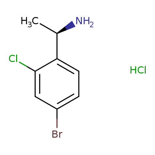 (R)-1-(4-Bromo-2-chlorophenyl)ethan-1-aminehydrochloride