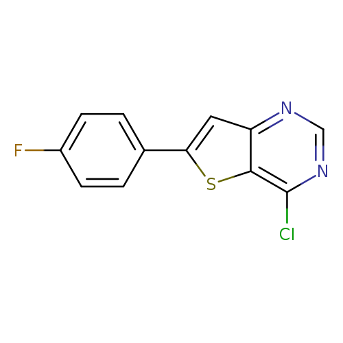 4-Chloro-6-(4-fluorophenyl)thieno[3,2-d]pyrimidine