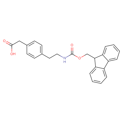 2-{4-[2-({[(9H-fluoren-9-yl)methoxy]carbonyl}amino)ethyl]phenyl}acetic acid