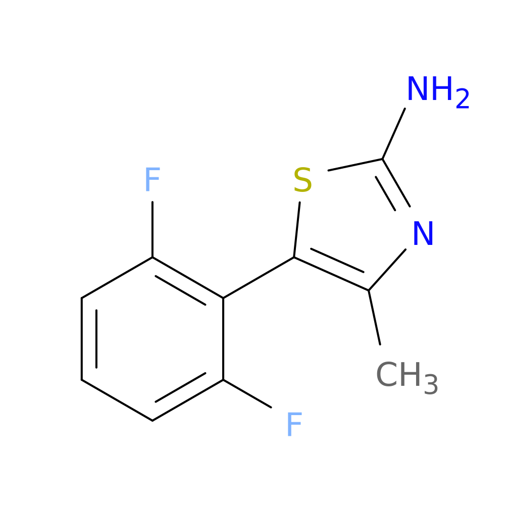 5-(2,6-difluorophenyl)-4-methyl-1,3-thiazol-2-amine