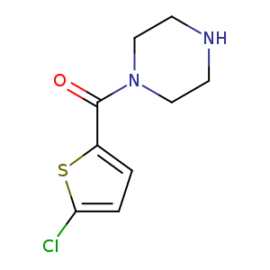1-(5-Chlorothiophene-2-carbonyl)piperazine