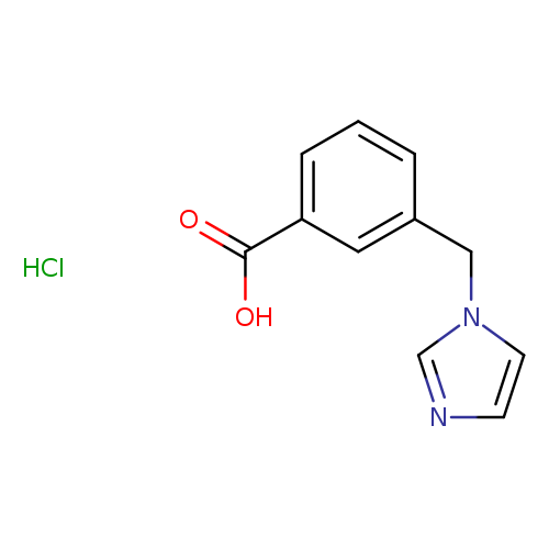 3-((1H-Imidazol-1-yl)methyl)benzoic acid hydrochloride
