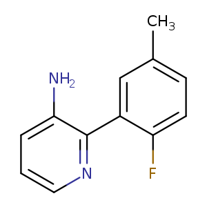 2-(2-Fluoro-5-methylphenyl)pyridin-3-amine