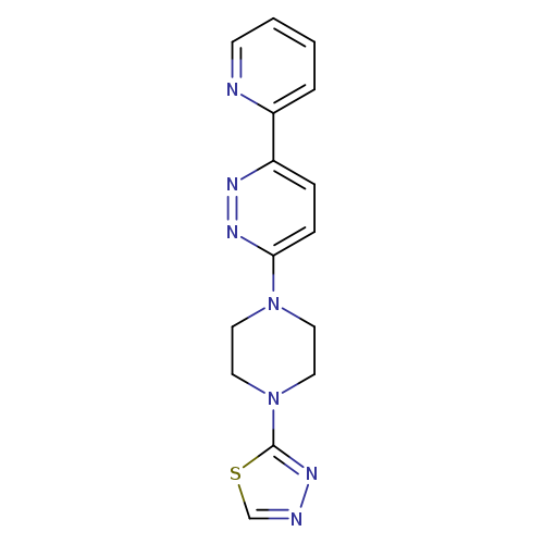 3-(pyridin-2-yl)-6-[4-(1,3,4-thiadiazol-2-yl)piperazin-1-yl]pyridazine