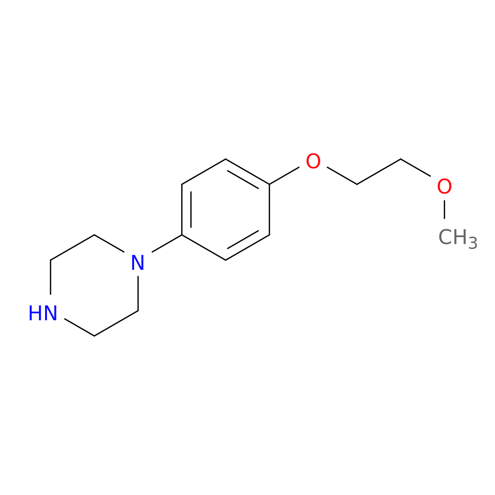 1-[4-(2-Methoxyethoxy)Phenyl]Piperazine