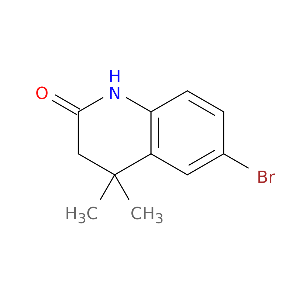 6-Bromo-4,4-dimethyl-3,4-dihydroquinolin-2(1H)-one