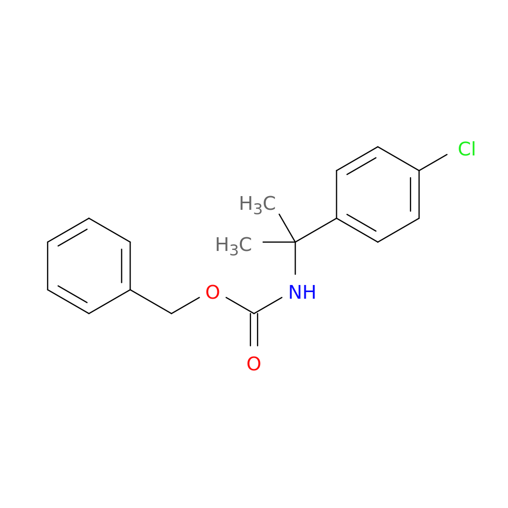 Benzyl N-[2-(4-chlorophenyl)propan-2-yl]carbamate