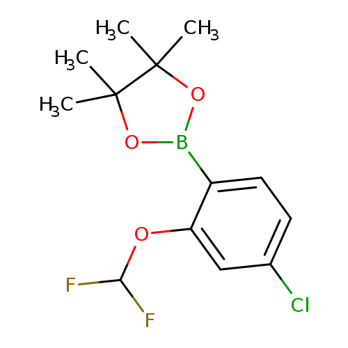 2-[4-chloro-2-(difluoromethoxy)phenyl]-4,4,5,5-tetramethyl-1,3,2-dioxaborolane