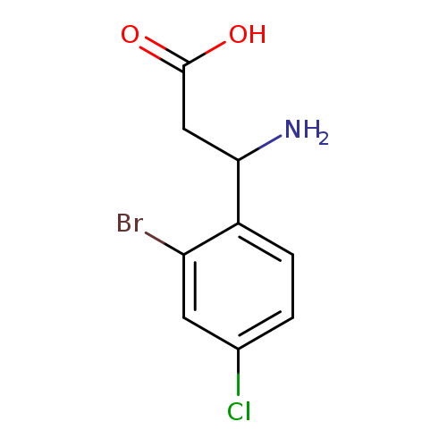 3-Amino-2-(2-bromo-4-chlorophenyl)propanoic acid