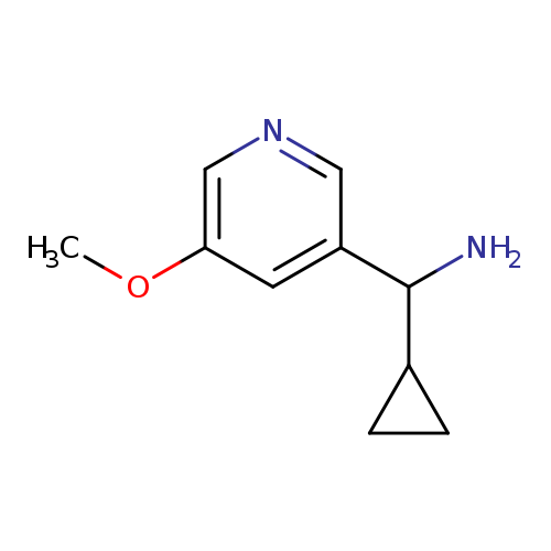 Cyclopropyl(5-methoxypyridin-3-yl)methanamine