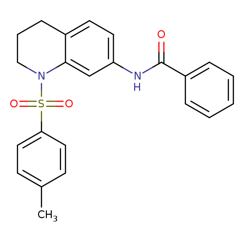 N-[1-(4-methylbenzenesulfonyl)-1,2,3,4-tetrahydroquinolin-7-yl]benzamide