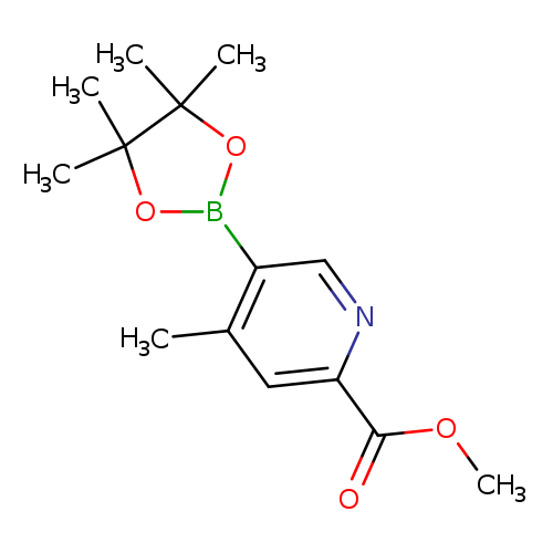 Methyl 4-methyl-5-(4,4,5,5-tetramethyl-1,3,2-dioxaborolan-2-yl)pyridine-2-carboxylate