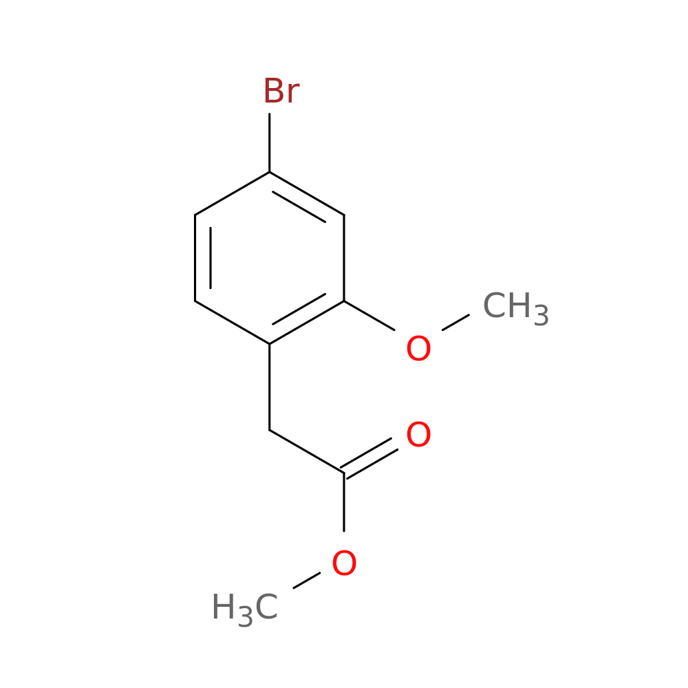 (4-Bromo-2-methoxy-phenyl)-acetic acid methyl ester