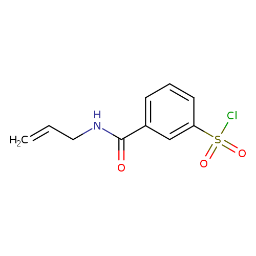 3-[(prop-2-en-1-yl)carbamoyl]benzene-1-sulfonyl chloride