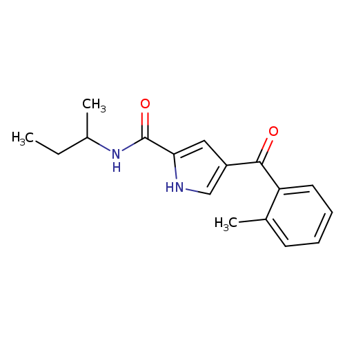 N-(butan-2-yl)-4-(2-methylbenzoyl)-1H-pyrrole-2-carboxamide