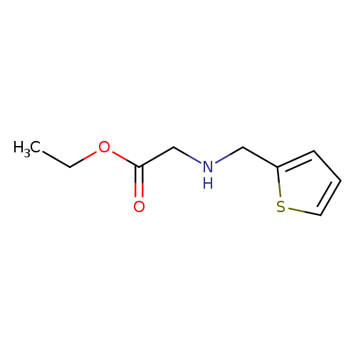 ETHYL 2-[(THIOPHEN-2-YLMETHYL)AMINO]ACETATE