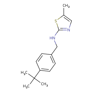 N-[(4-tert-butylphenyl)methyl]-5-methyl-1,3-thiazol-2-amine