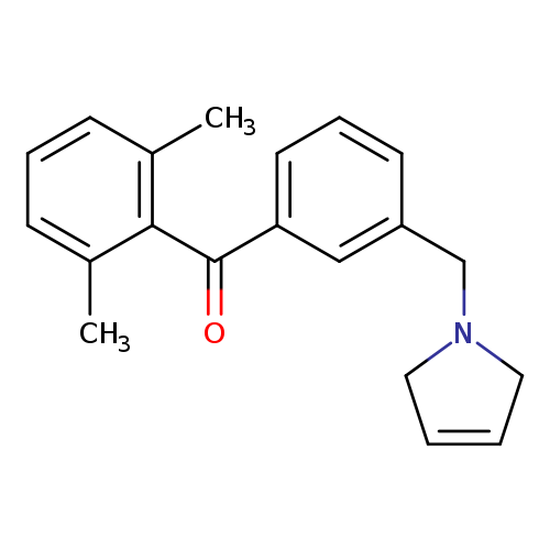 (3-((2,5-Dihydro-1H-pyrrol-1-yl)methyl)phenyl)(2,6-dimethylphenyl)methanone