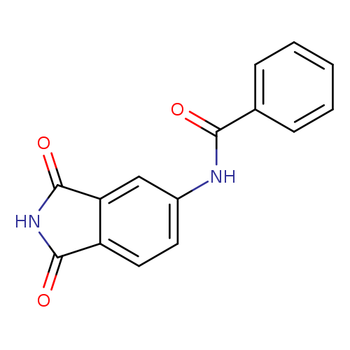 N-(1,3-dioxo-2,3-dihydro-1H-isoindol-5-yl)benzamide